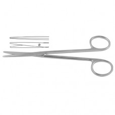 Metzenbaum-Fino Delicate Dissecting Scissor Straight - Blunt/Blunt - Slender Pattern Stainless Steel, 14.5 cm - 5 3/4"